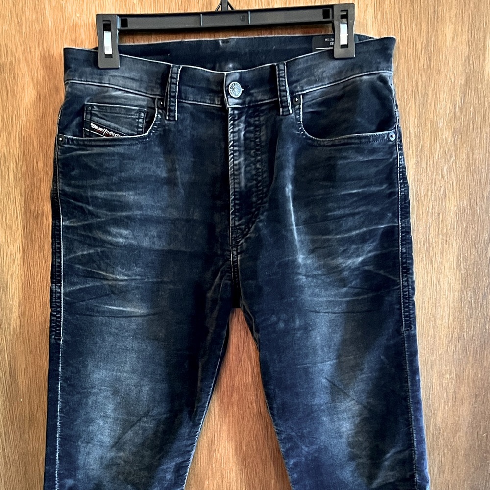 Diesel D-AMNY Velvet-feel Denim, Size 31x30